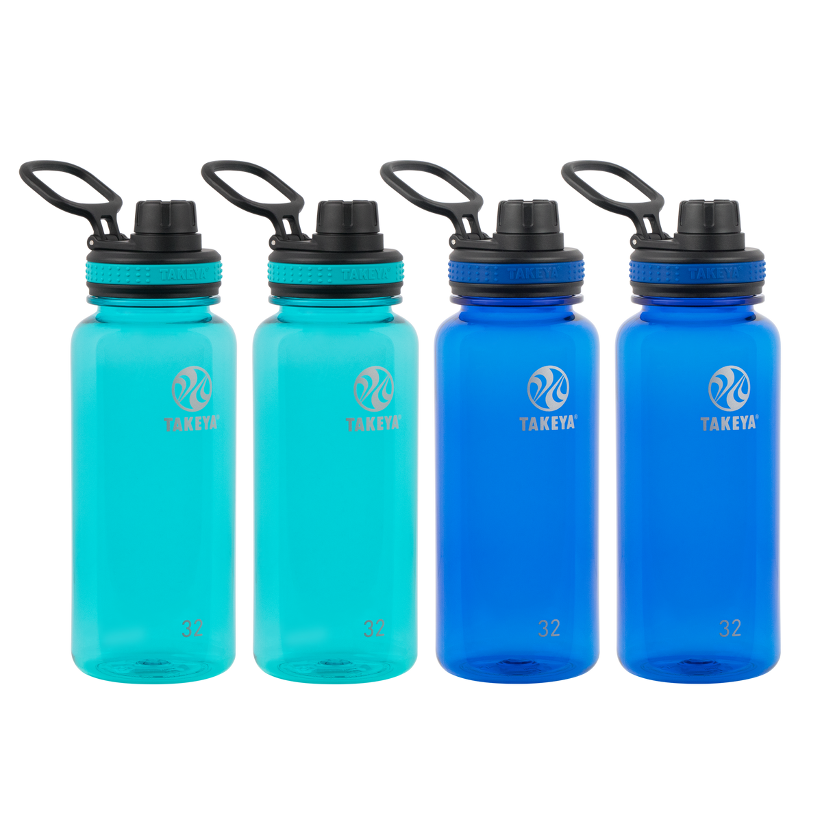 tritan-water-bottle-with-spout-lid-4-pack-q1 50276-Tritan-Spout-32-4pk-Ocean-Royal-angle.png