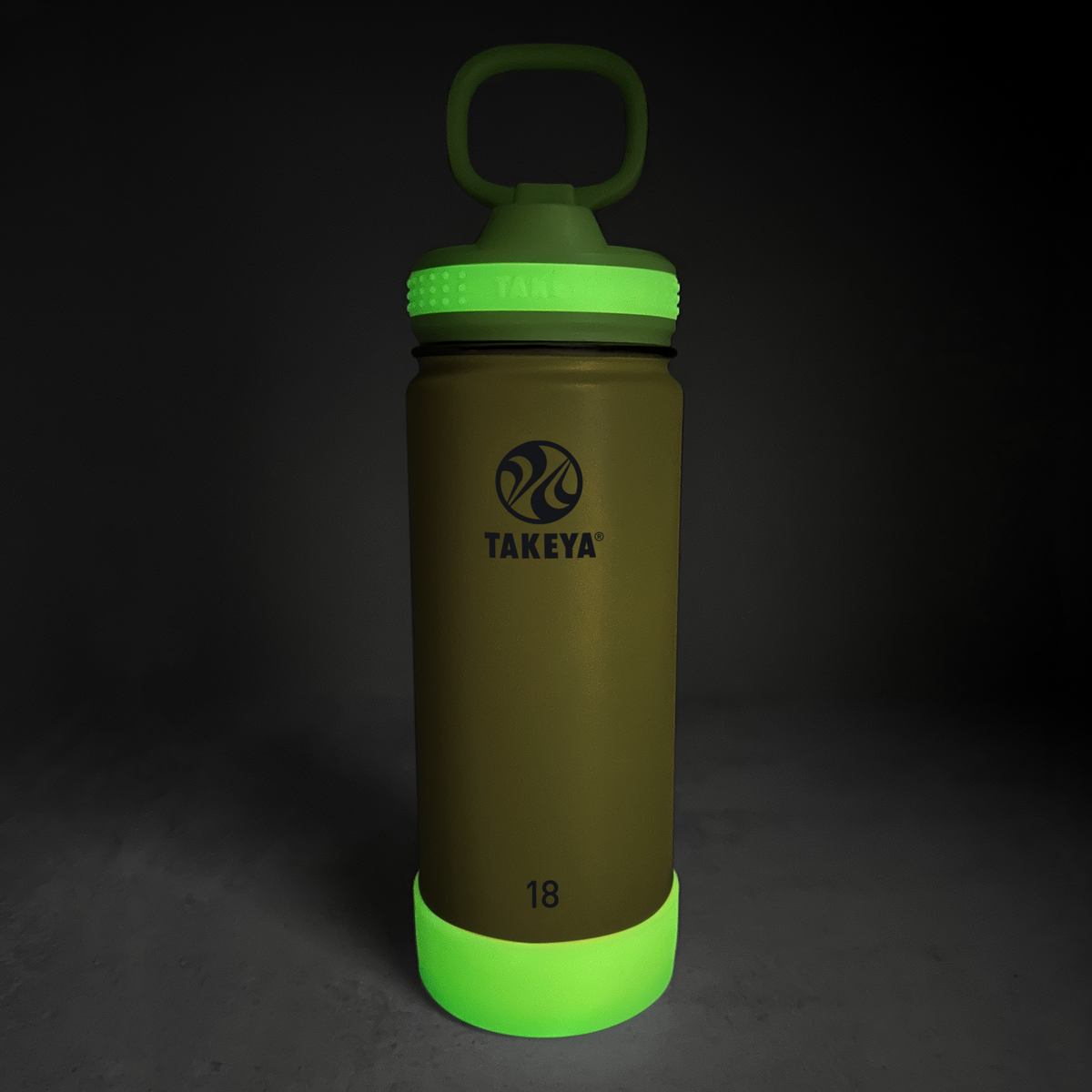 actives-kids-glow-in-the-dark-water-bottle-with-straw-lid-y2 51075-Actives-Kids-Straw-18-GID-LightningGreen-dark-V2.png