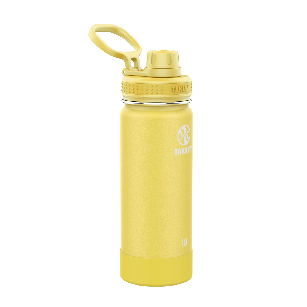 actives-water-bottle-with-spout-lid-e4 51159-Actives-Spout-18-Canary-angle.png