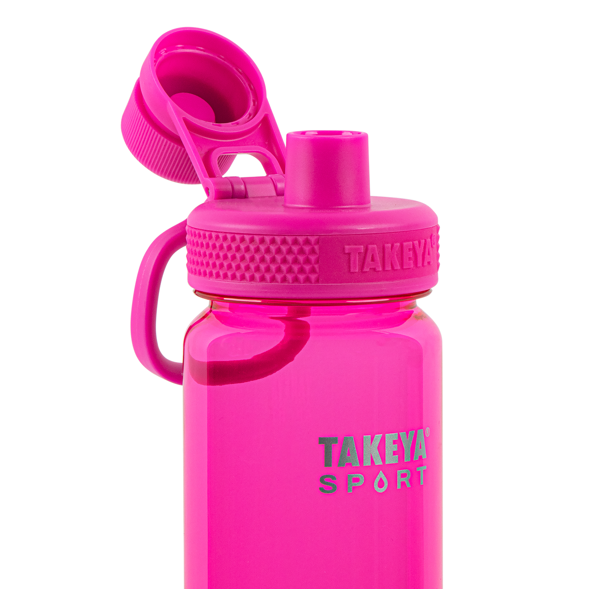 tritan-sport-water-bottle-with-spout-lid-j5 51671-TKS-Tritan-Spout-24-PinkSweep-openlid.png