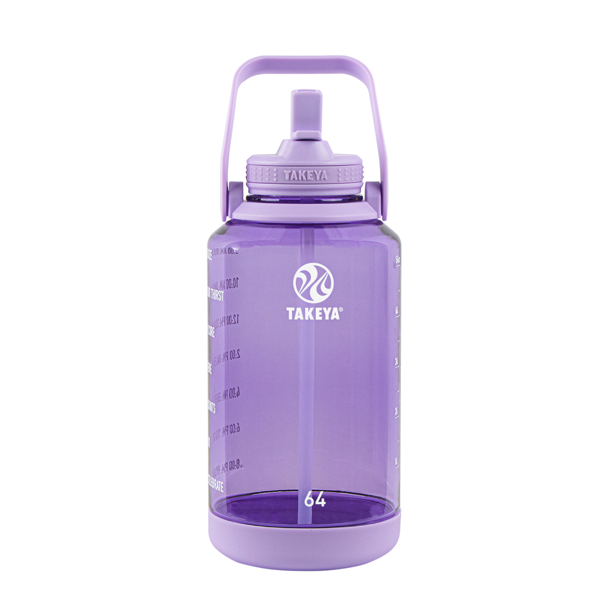 tritan-motivational-water-bottle-with-straw-lid-s7 54144-Tritan-Straw-Motivational-64-VivacityPurple-front.png